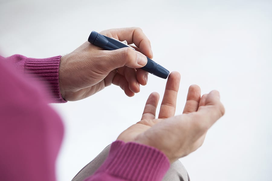 Luka Diabetes Parah