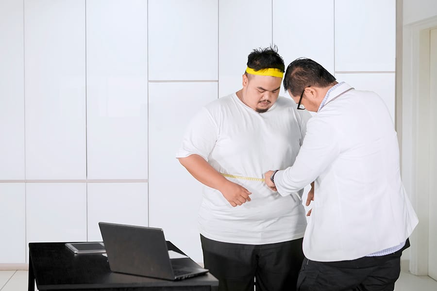 obesitas sentral