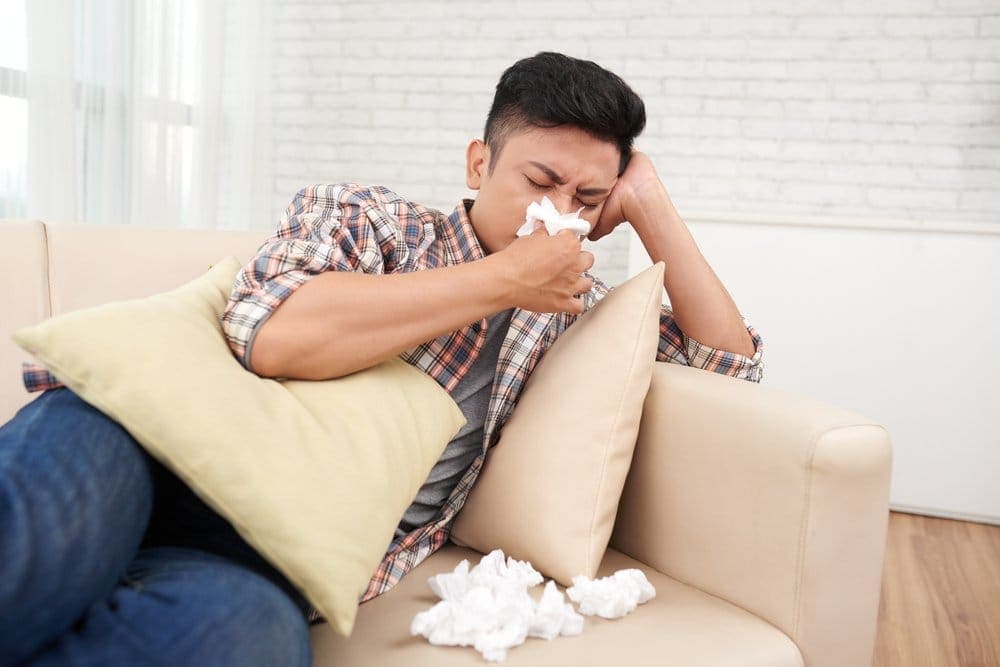 gejala flu burung bisa berupa hidung tersumbat