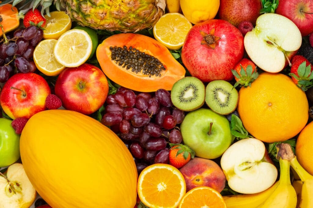 buah tinggi protein