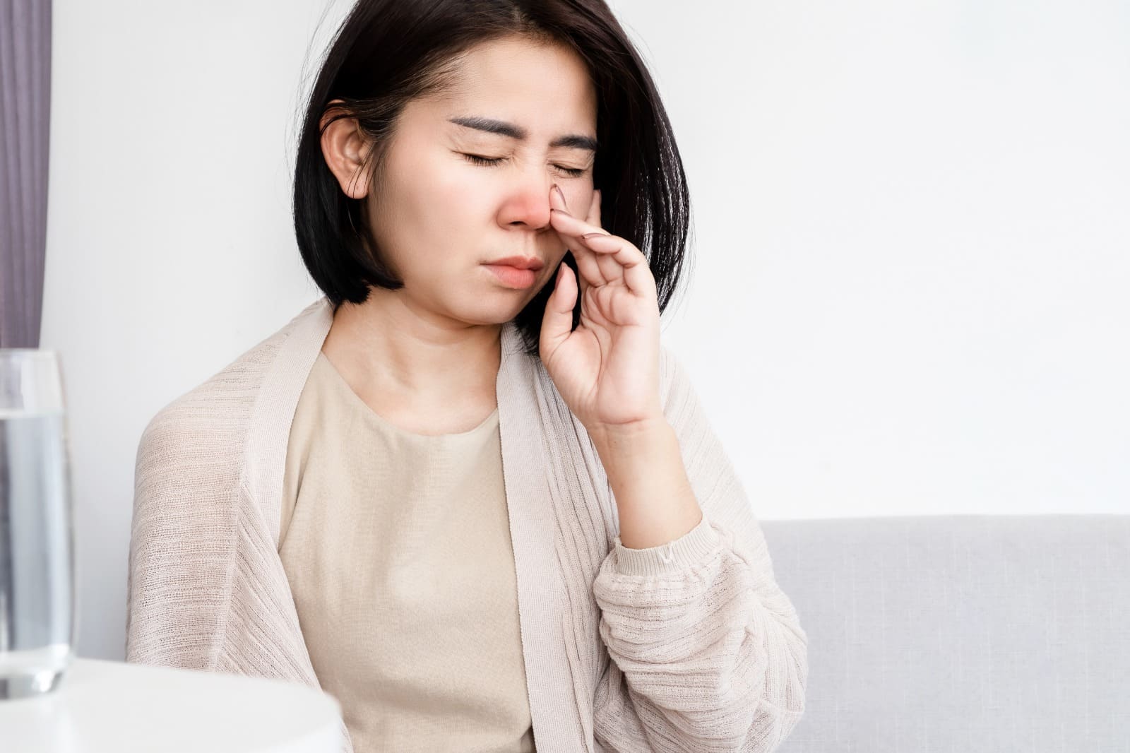 Hidung perih saat bernapas
